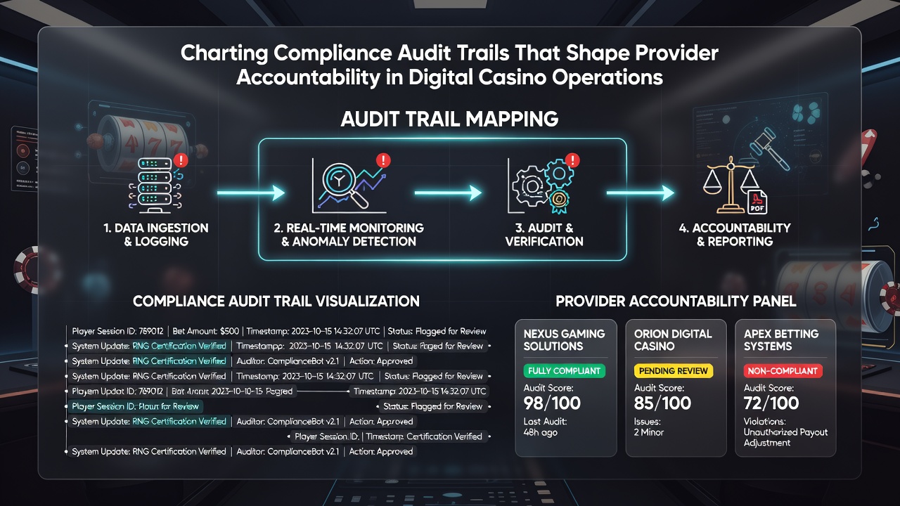 Integration von Audit-Trails in mobile Casino- und Live-Dealer-Systeme