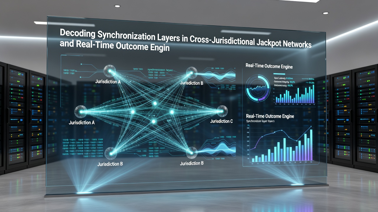 Diagramm der Echtzeit-Ergebnis-Engines mit Synchronisierungsprotokollen in internationalen Netzwerken