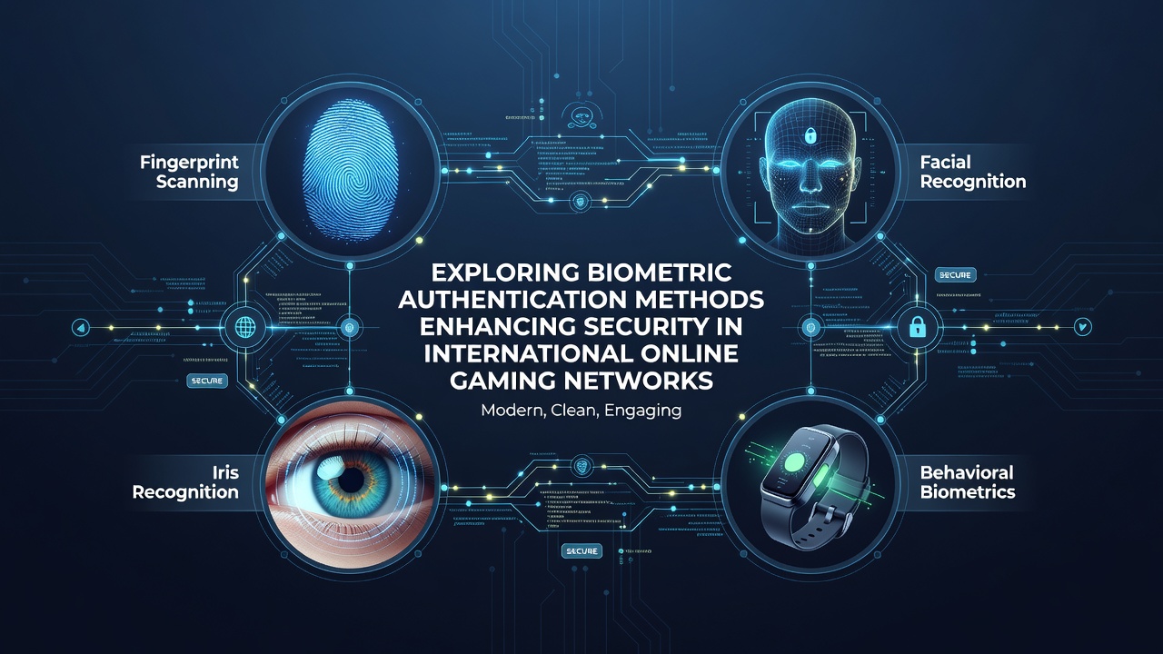 Biometrische Authentifizierung in Online-Gaming-Netzwerken mit Fingerabdruck- und Gesichtserkennungssensoren
