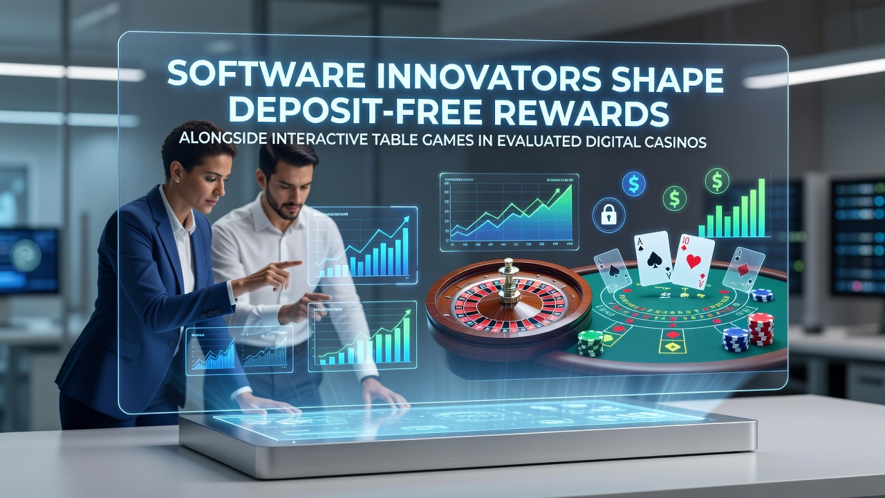 Software-Innovatoren entwickeln depositfreie Belohnungen für interaktive Tischspiele in digitalen Casinos