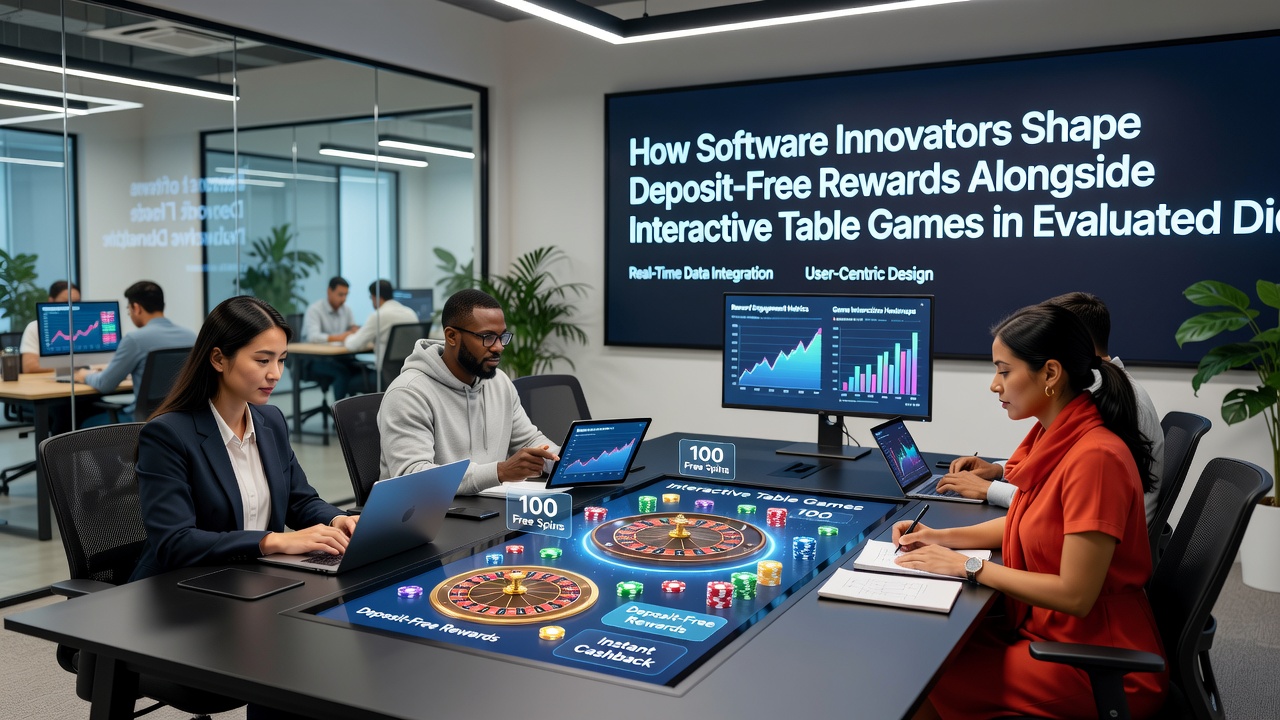 Integration von depositfreien Belohnungen in Live-Tischspiele durch Software-Innovationen