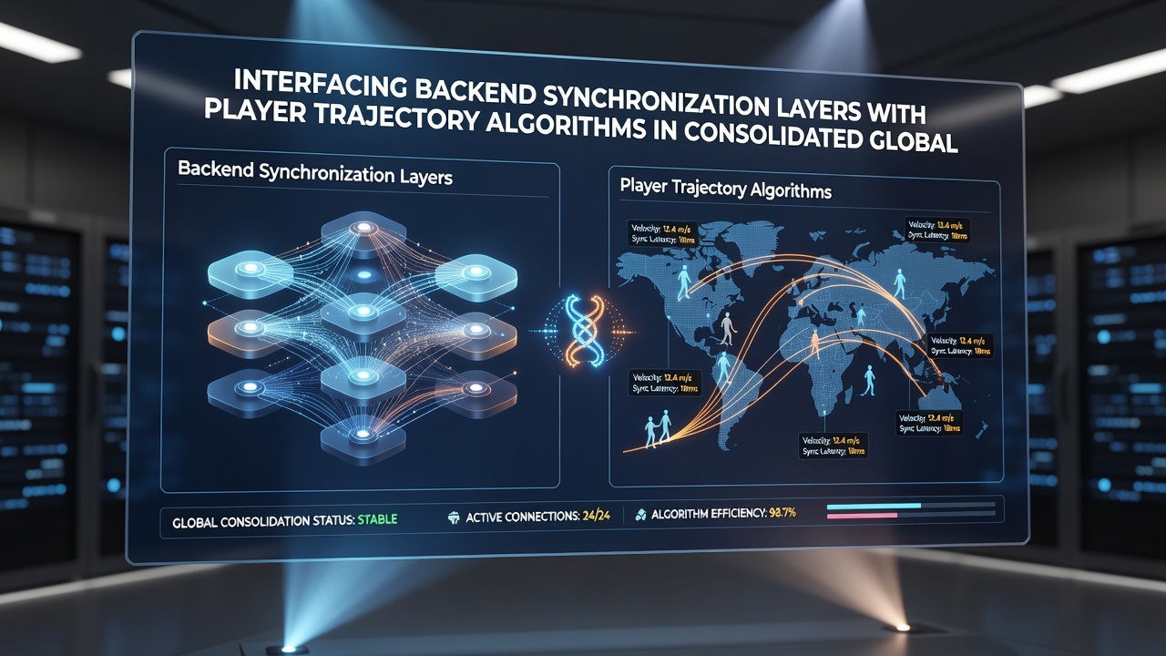 Darstellung von Datenflüssen und Algorithmen in vernetzten Gaming-Systemen