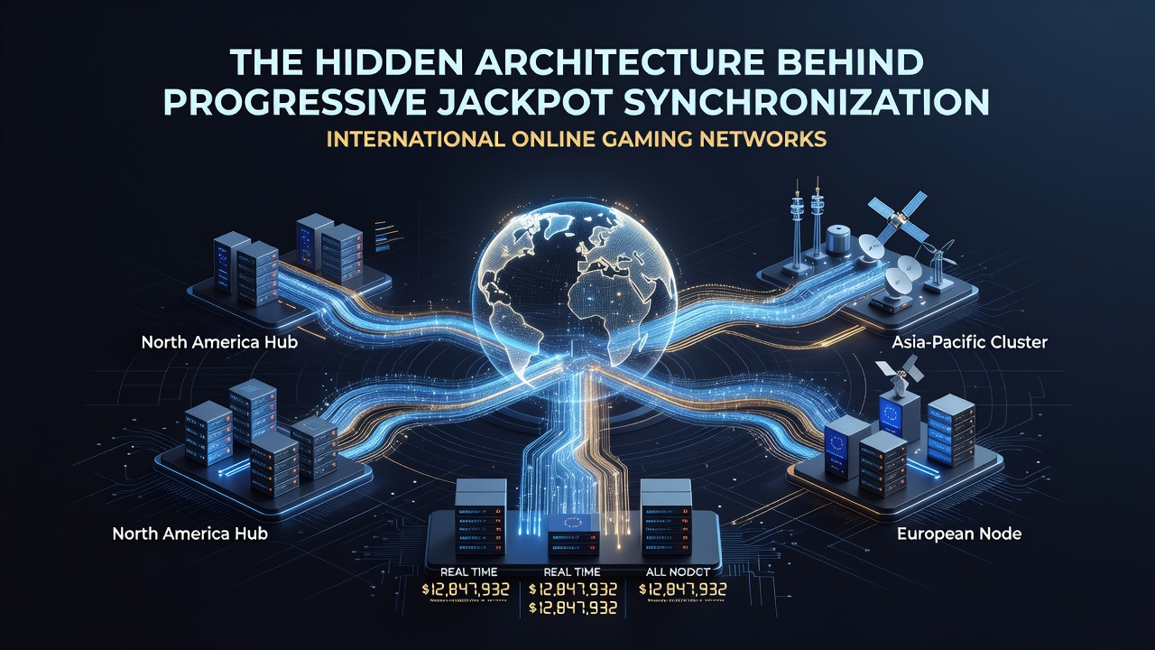 Visualisierung von Echtzeit-Datenflüssen und Server-Synchronisation in Jackpot-Netzwerken